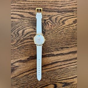 White leather Kate spade watch